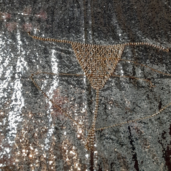 🔹️BLING rhinestone crystal bikini bra set🔹️ - Picture 4 of 8